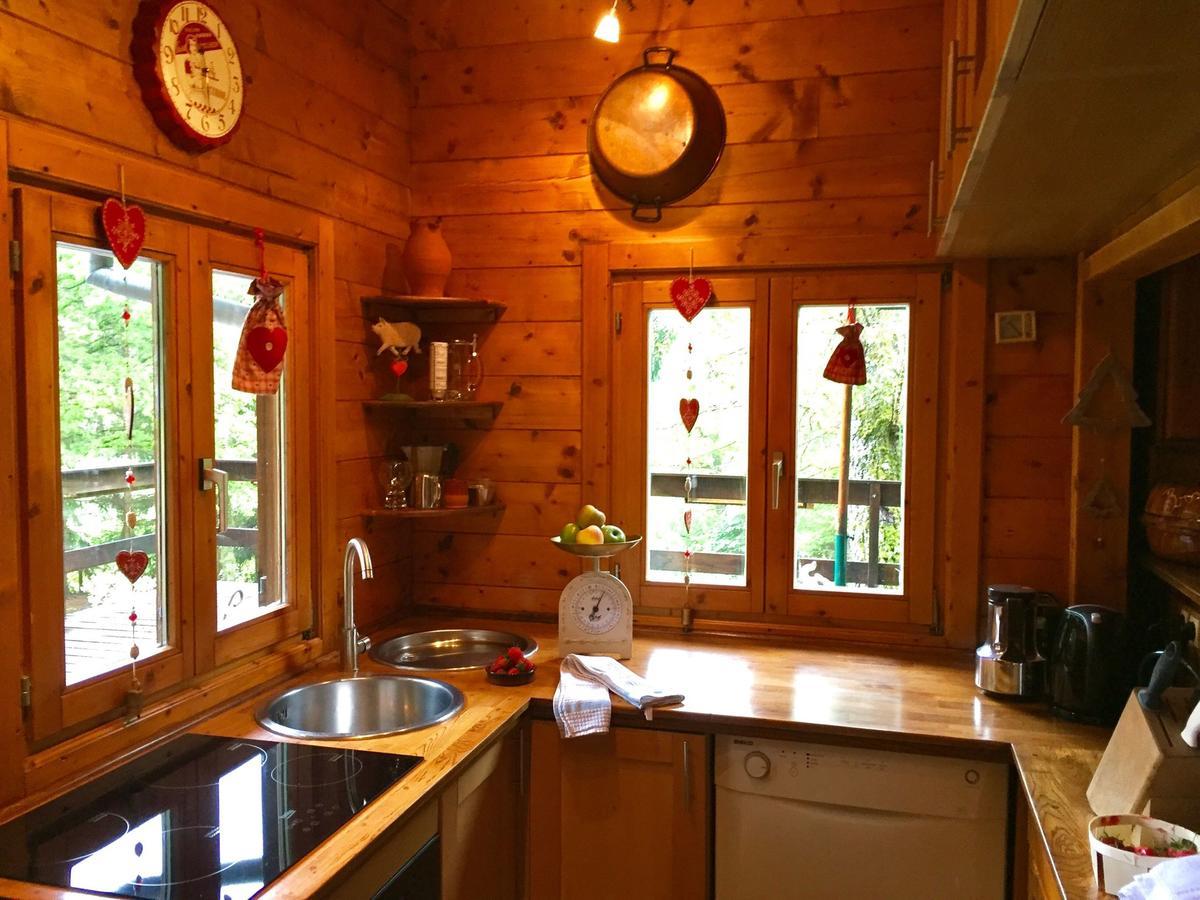 Cosy Chalet With Private Sauna In Bousseviller ภายนอก รูปภาพ